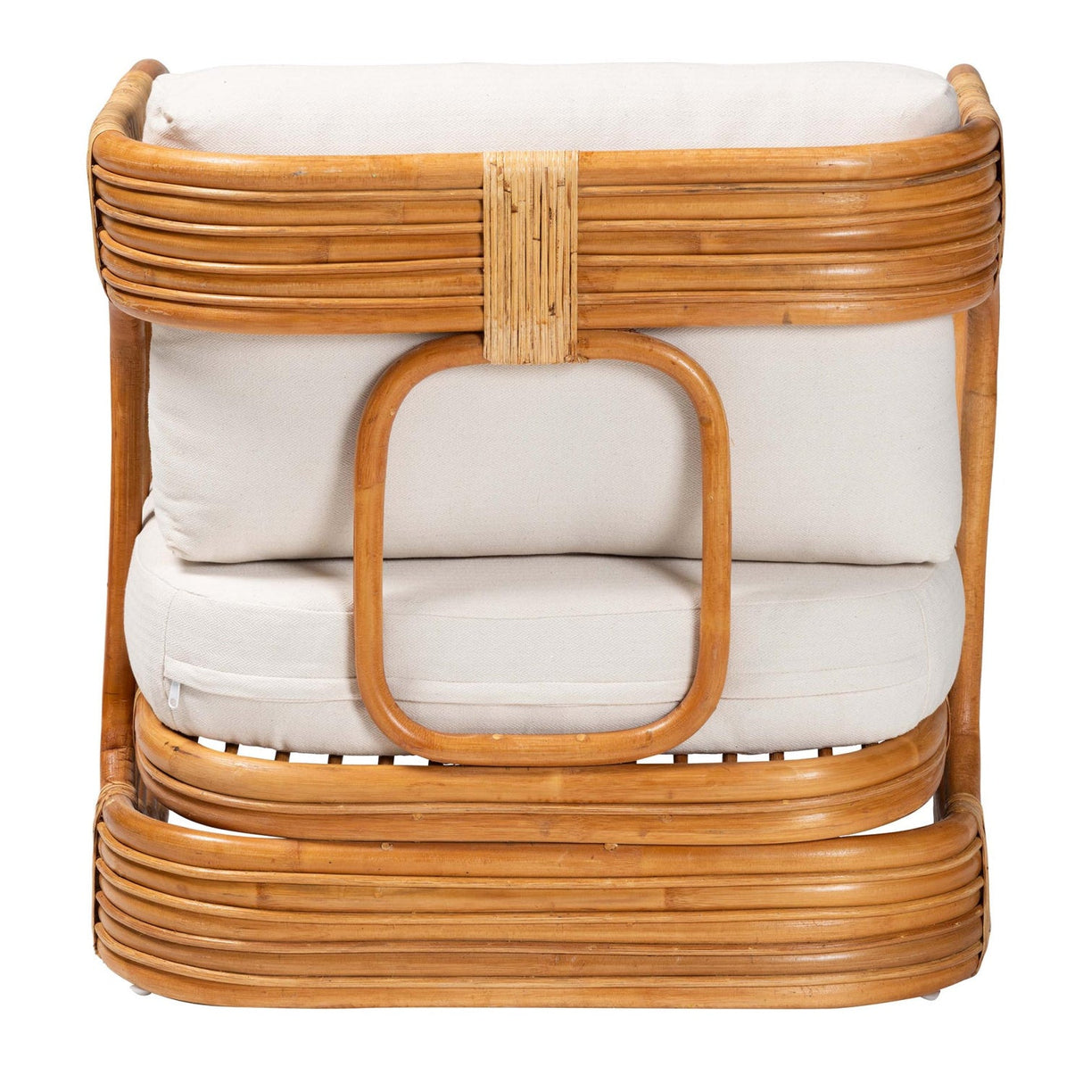   Modern European furniture - Modern Indoor Outdoor Boho Rattan Lounge Chair- www.oroa.com | Oroa.com