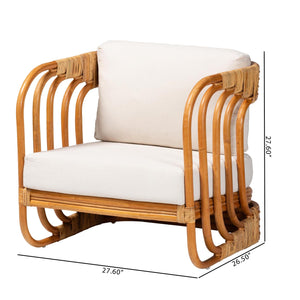   Modern European furniture - Modern Indoor Outdoor Boho Rattan Lounge Chair- www.oroa.com | Oroa.com