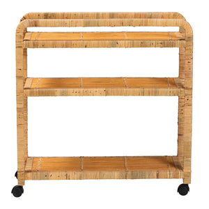   Modern European furniture - Rattan Wrapped Kitchen Cart - www.oroa.com | Oroa.com