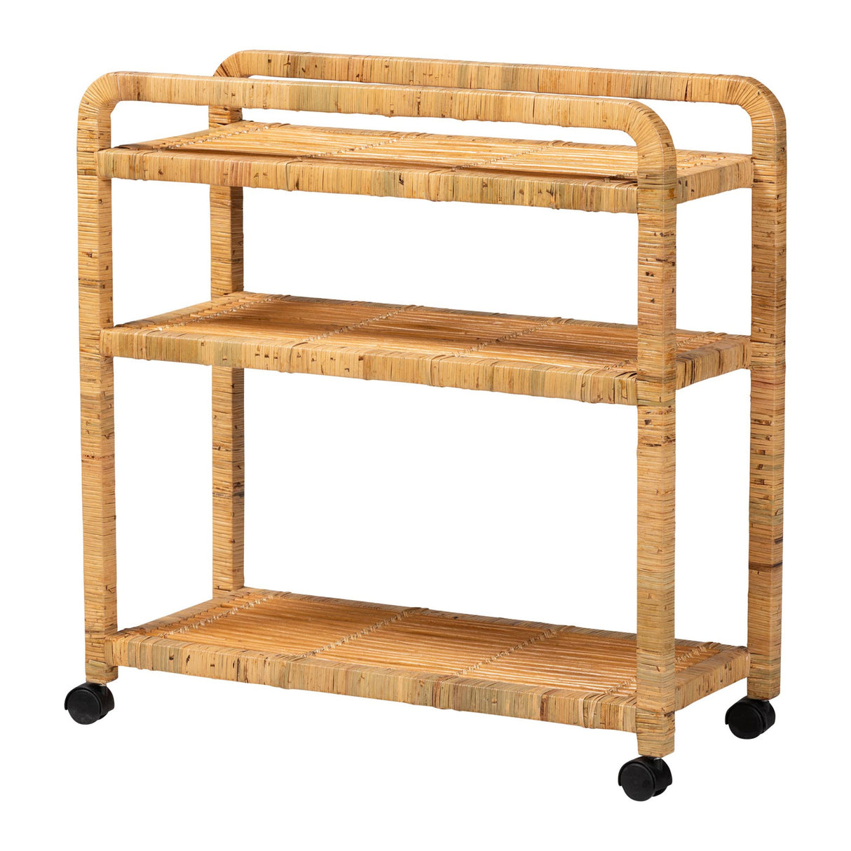   Modern European furniture - Rattan Wrapped Kitchen Cart - www.oroa.com | Oroa.com