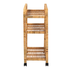  Modern European furniture - Rattan Wrapped Kitchen Cart - www.oroa.com | Oroa.com