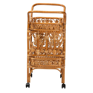   Modern European furniture - Natural Rattan Kitchen Cart - www.oroa.com | Oroa.com