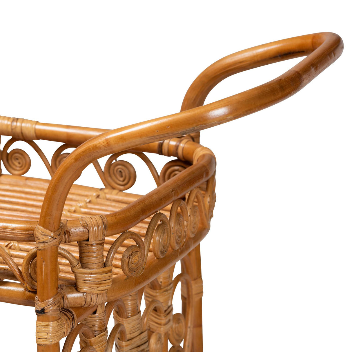   Modern European furniture - Natural Rattan Kitchen Cart - www.oroa.com | Oroa.com