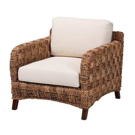   Modern European furniture - Woven Seagrass Bohemian Lounge Chair - www.oroa.com | Oroa.com