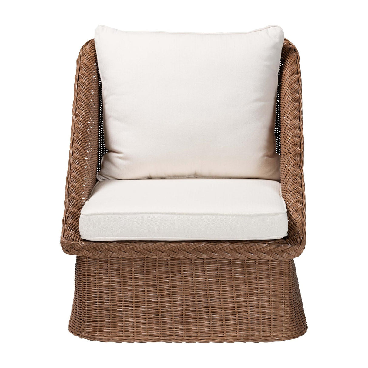   Modern European furniture - Braided Rattan Padded Lounge Chairs 2 - www.oroa.com | Oroa.com