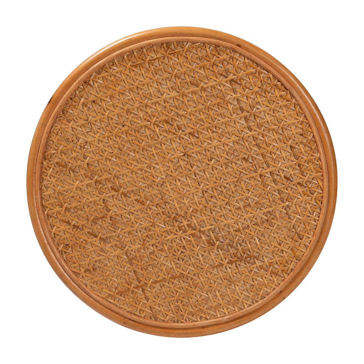   Modern European furniture - Woven Rattan Round End Table - www.oroa.com | Oroa.com