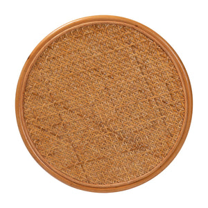   Modern European furniture - Woven Rattan Round End Table - www.oroa.com | Oroa.com