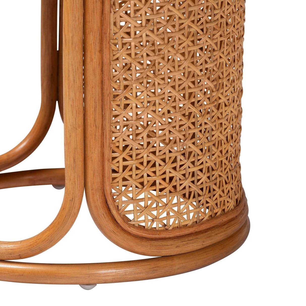   Modern European furniture - Woven Rattan Round End Table - www.oroa.com | Oroa.com