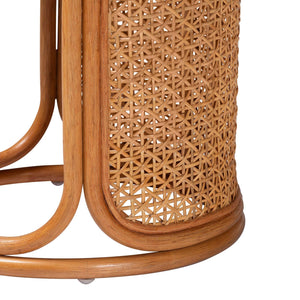   Modern European furniture - Woven Rattan Round End Table - www.oroa.com | Oroa.com