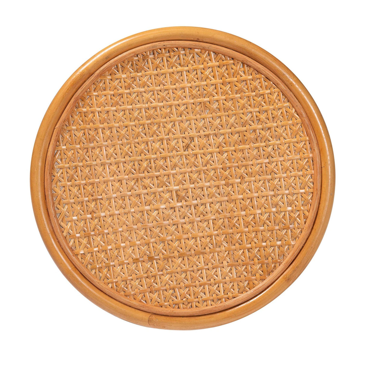   Modern European furniture - Woven Rattan Round End Table - www.oroa.com | Oroa.com