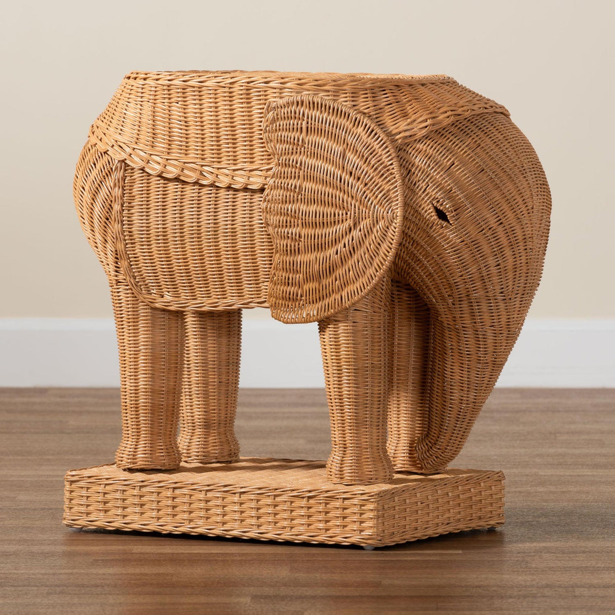   Modern European furniture - Rattan Elephant End Table - www.oroa.com | Oroa.com