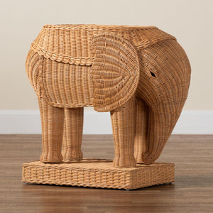   Modern European furniture - Rattan Elephant End Table - www.oroa.com | Oroa.com