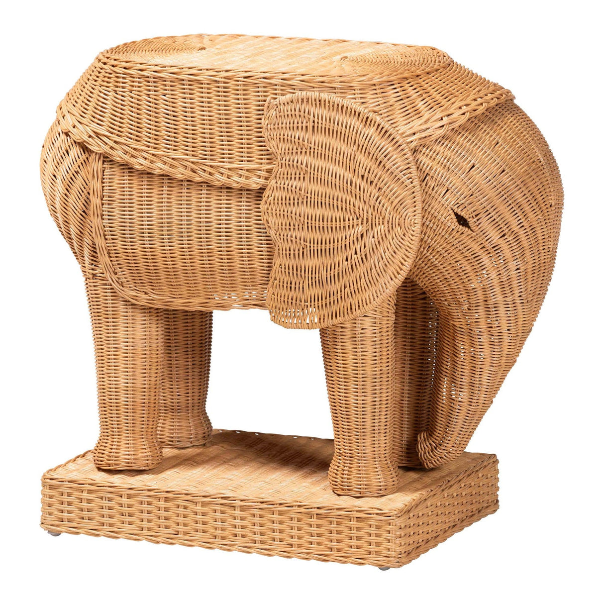   Modern European furniture - Rattan Elephant End Table - www.oroa.com | Oroa.com
