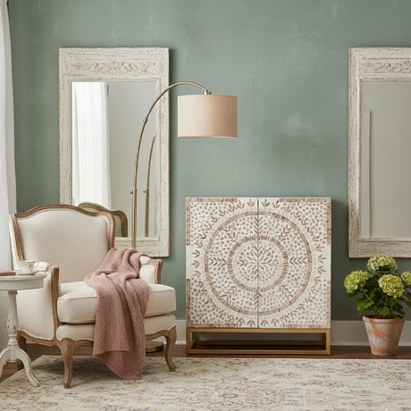   Modern European furniture - Floral Mother Of Pearl Cabinet - www.oroa.com | Oroa.com
