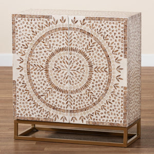   Modern European furniture - Floral Mother Of Pearl Cabinet - www.oroa.com | Oroa.com