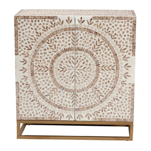   Modern European furniture - Floral Mother Of Pearl Cabinet - www.oroa.com | Oroa.com