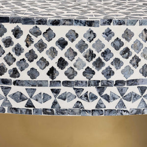   Modern European furniture - Mosaic Capiz Shell Coffee Table - www.oroa.com | Oroa.com