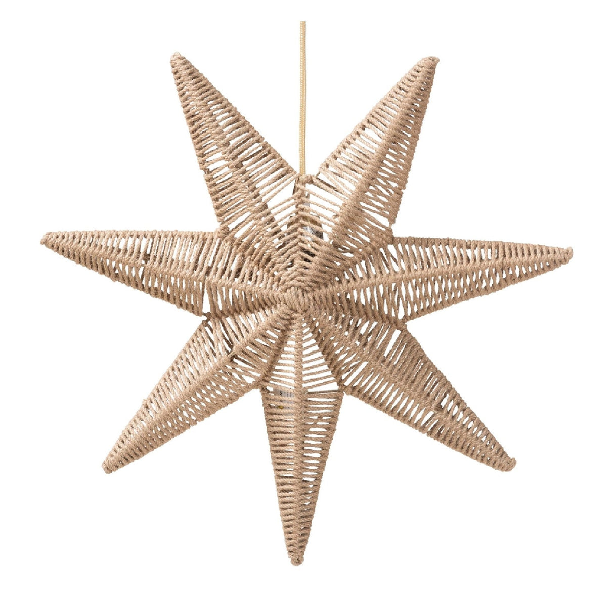   Modern European furniture - Star Shaped Jute Pendant Lamp - www.oroa.com | Oroa.com