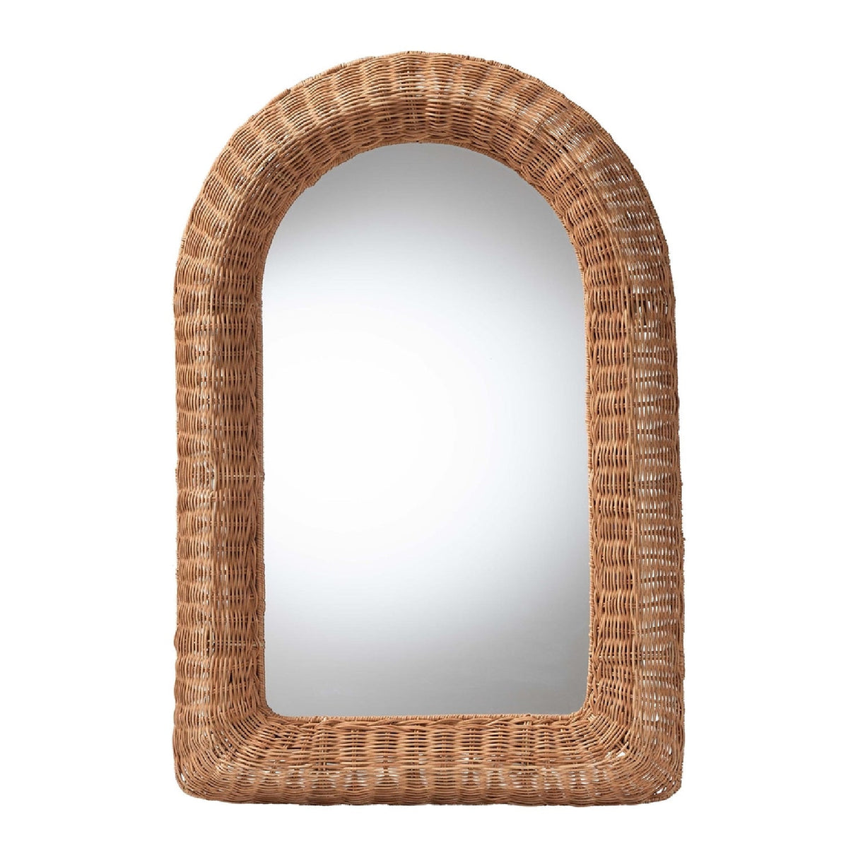   Modern European furniture - Arched Wicker Wall Mirror - www.oroa.com | Oroa.com