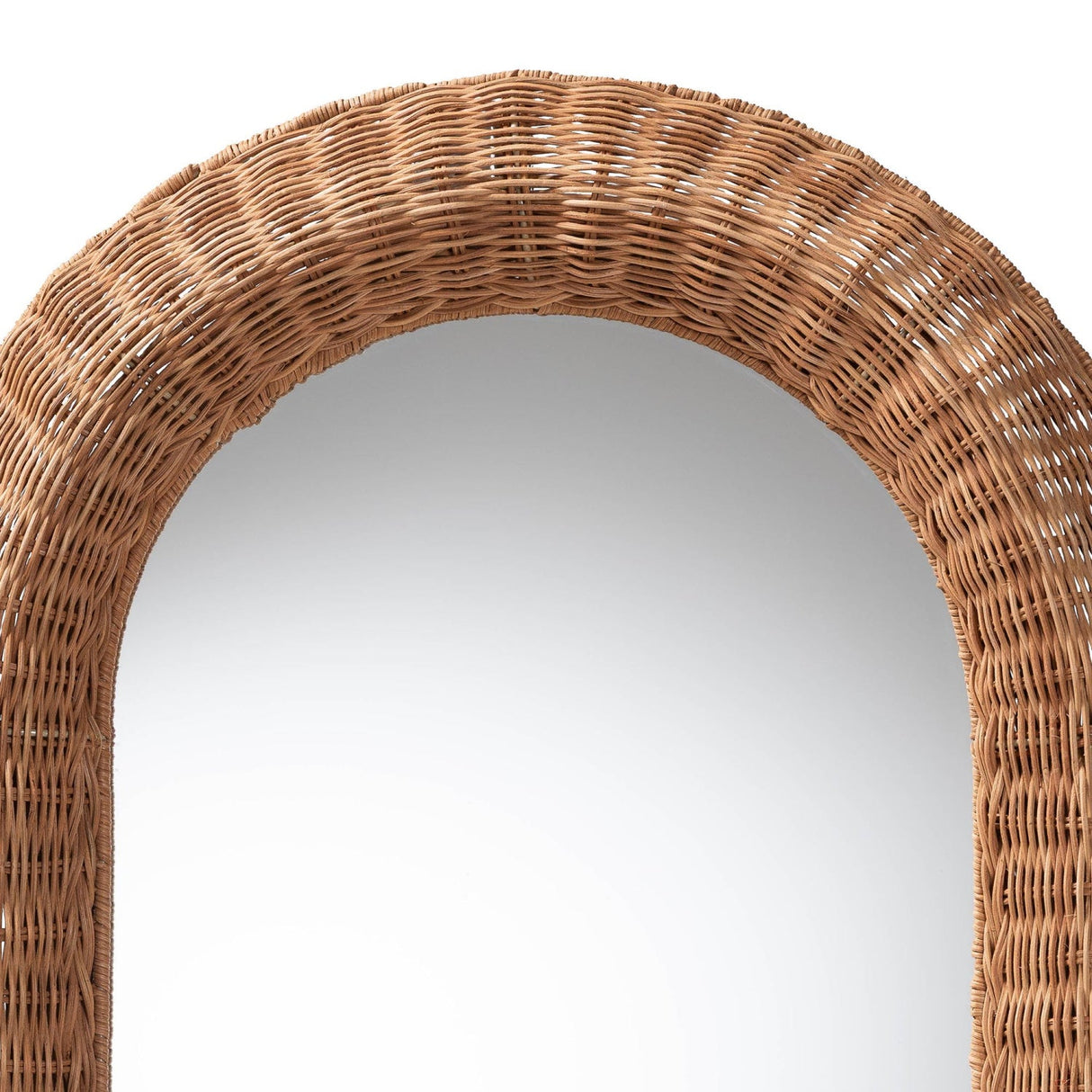   Modern European furniture - Arched Wicker Wall Mirror - www.oroa.com | Oroa.com