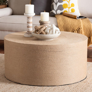   Modern European furniture - Woven Jute Boho Coffee Table - www.oroa.com | Oroa.com