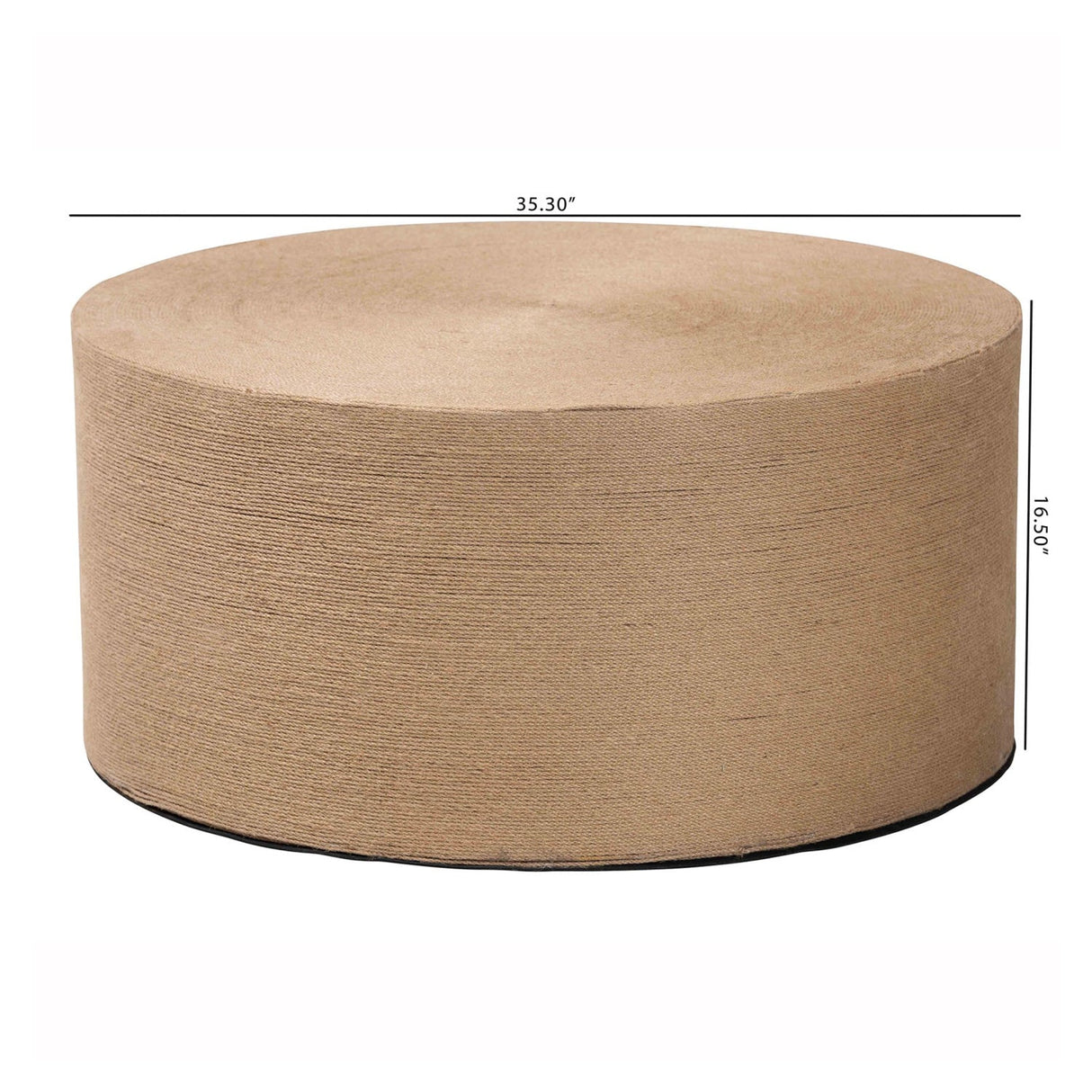   Modern European furniture - Woven Jute Boho Coffee Table - www.oroa.com | Oroa.com