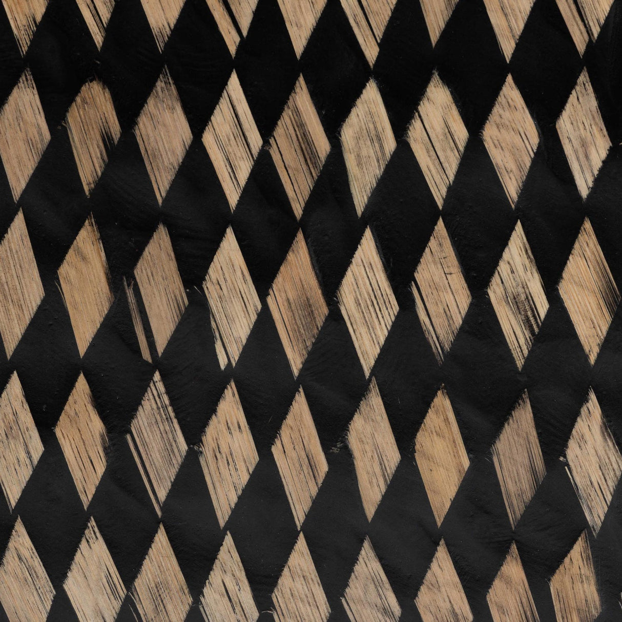   Modern European furniture - Diamond Pattern Bamboo End Table - www.oroa.com | Oroa.com