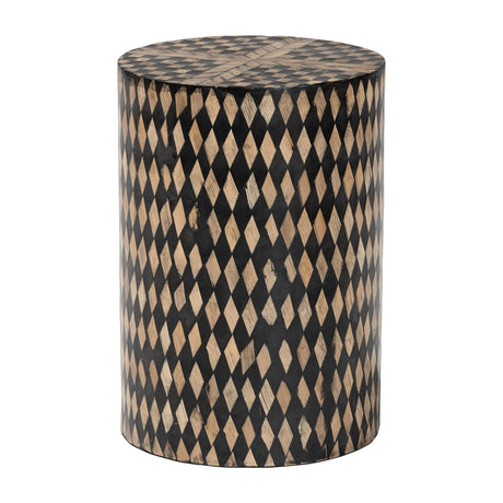   Modern European furniture - Diamond Pattern Bamboo End Table - www.oroa.com | Oroa.com