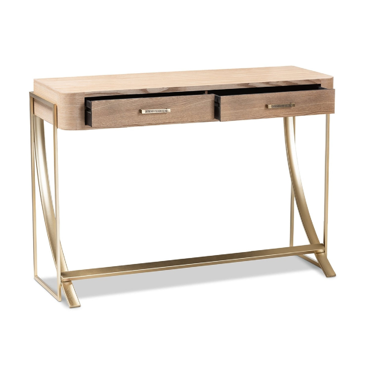   Modern European furniture - 2 Drawer Wooden Console Table - www.oroa.com | Oroa.com