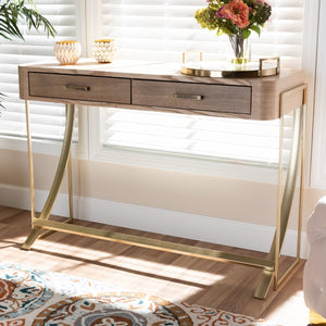   Modern European furniture - 2 Drawer Wooden Console Table - www.oroa.com | Oroa.com