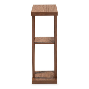   Modern European furniture - Walnut Angular Console Table - www.oroa.com | Oroa.com