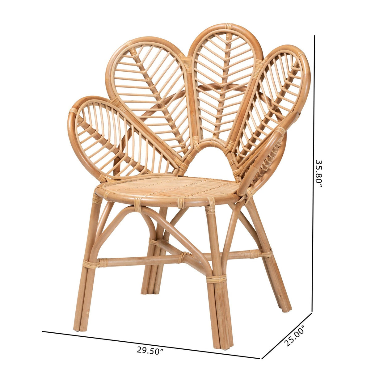   Modern European furniture -  Flora Inspired Back Accent Chair - www.oroa.com | Oroa.com