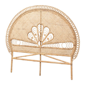   Modern European furniture - Rattan Bohemian Quuen Size Headboard - www.oroa.com | Oroa.com