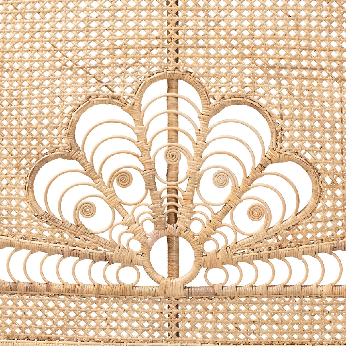   Modern European furniture - Rattan Bohemian Quuen Size Headboard - www.oroa.com | Oroa.com