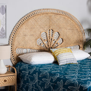   Modern European furniture - Rattan Bohemian Quuen Size Headboard - www.oroa.com | Oroa.com