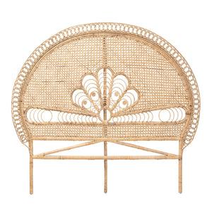   Modern European furniture - Rattan Bohemian Quuen Size Headboard - www.oroa.com | Oroa.com