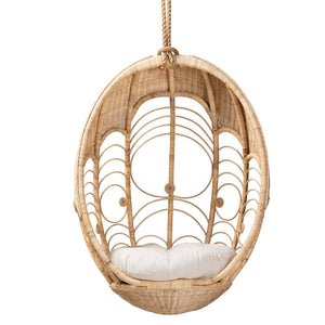   Modern European furniture - Woven Indoor Semi Outdooor Rattan Hanging Chair - www.oroa.com | Oroa.com