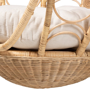   Modern European furniture - Woven Indoor Semi Outdooor Rattan Hanging Chair - www.oroa.com | Oroa.com