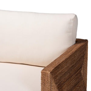   Modern European furniture - Bleached Seagrass Accent Chair - www.oroa.com | Oroa.com