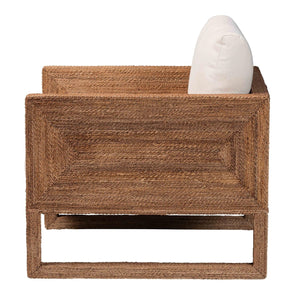   Bleached Seagrass Accent Chair | Oroa.com