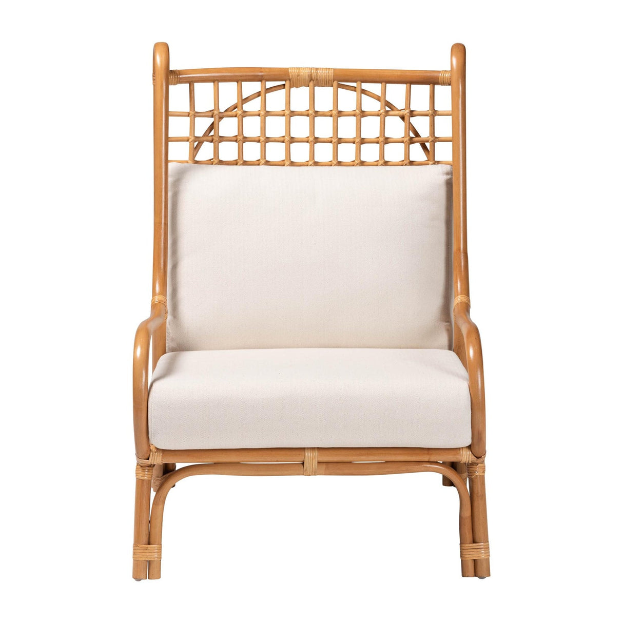  Modern European furniture - Lattice Rattan Accent Chair - www.oroa.com | Oroa.com