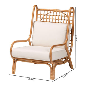   Modern European furniture - Lattice Rattan Accent Chair - www.oroa.com | Oroa.com