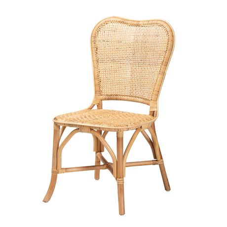  Contract furniture - Natural Rattan Dining Chair - www.oroatrade.com | Oroa.com