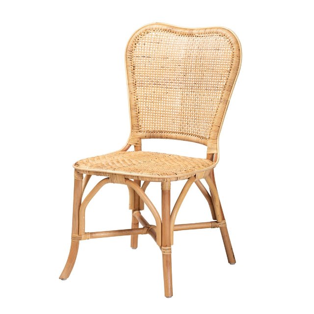 Contract furniture - Natural Rattan Dining Chair - www.oroatrade.com
