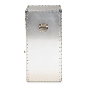   Modern European furniture - Silver Industrial Storage Cabinet - www.oroa.com | Oroa.com