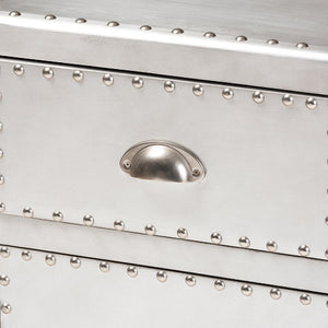   Modern European furniture - Silver Industrial Storage Cabinet - www.oroa.com | Oroa.com