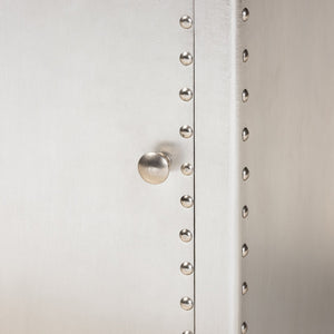   Modern European furniture - Silver Industrial Storage Cabinet - www.oroa.com | Oroa.com
