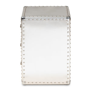   Modern European furniture - Silver 3 Drawer End Table - www.oroa.com | Oroa.com