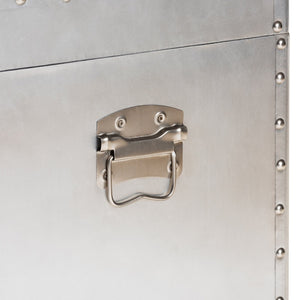   Modern European furniture - Silver Industrial Storage Cabinet - www.oroa.com | Oroa.com
