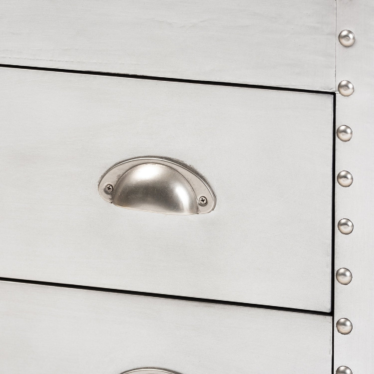   Modern European furniture - Silver Industrial Storage Cabinet - www.oroa.com | Oroa.com